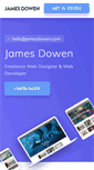 Mobile Screenshot of jamesdowen.com